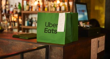 Bolsa de Uber Eats