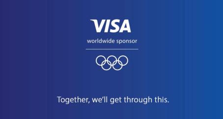 visa campaña juegos olímpicos coronavirus