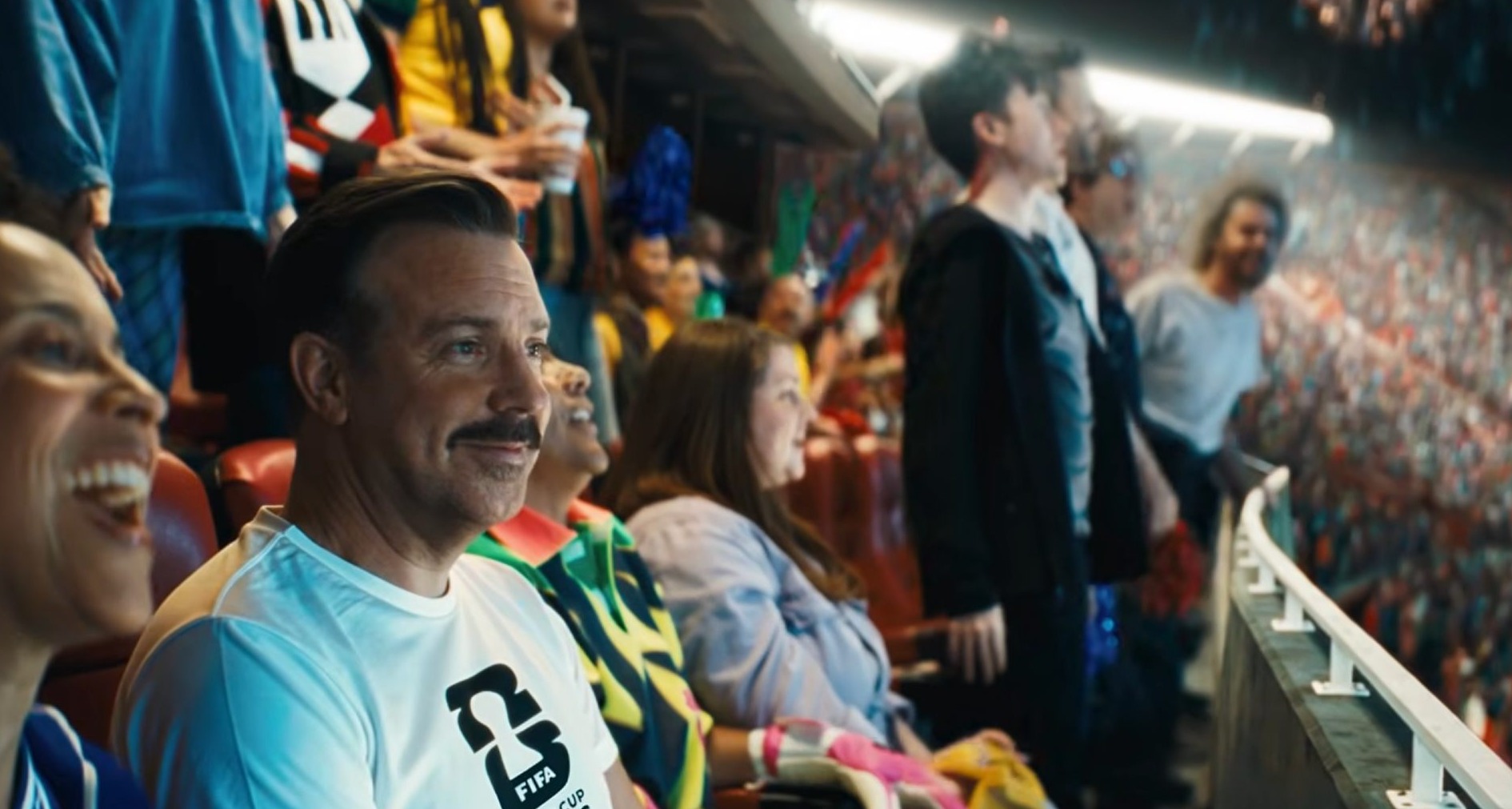 Jason Sudeikis en el anuncio de Visa para el Mundial