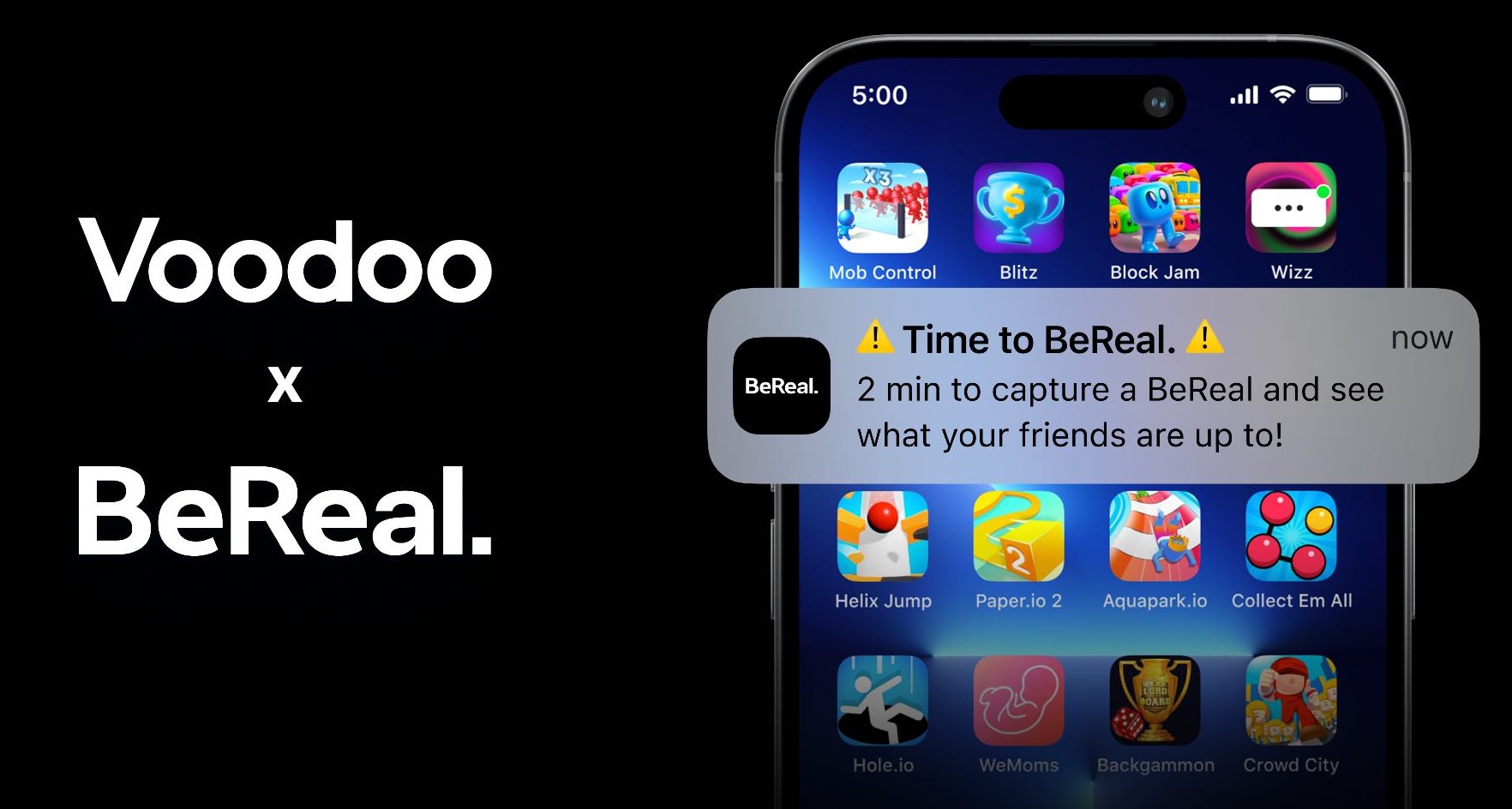 Voodoo adquiere BeReal