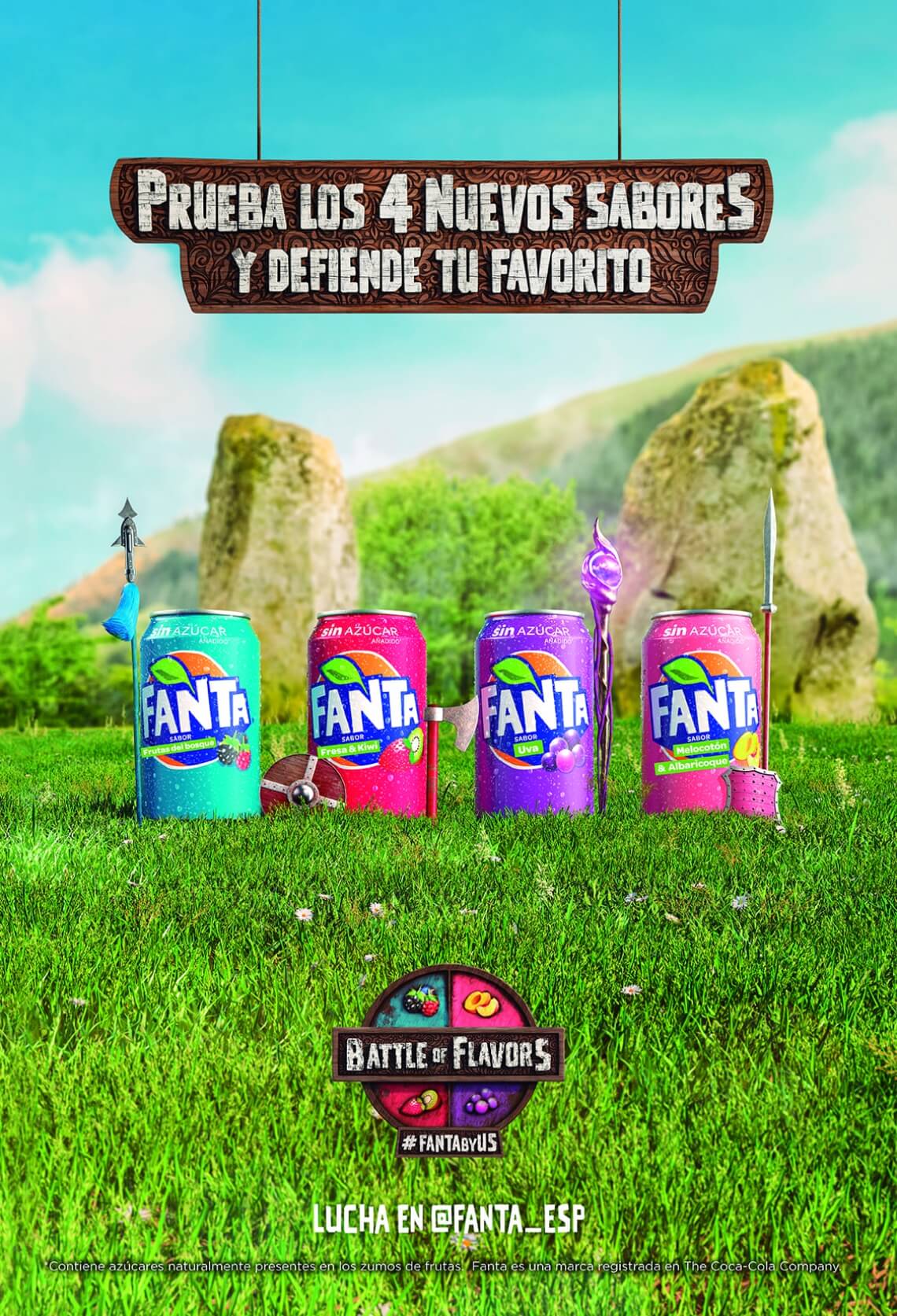 Nuevos sabores de Fanta 2019