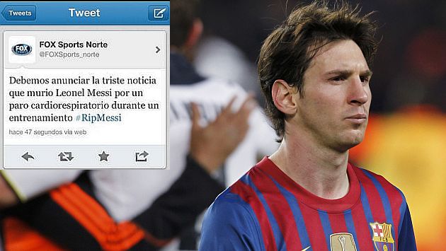 tweet error messi