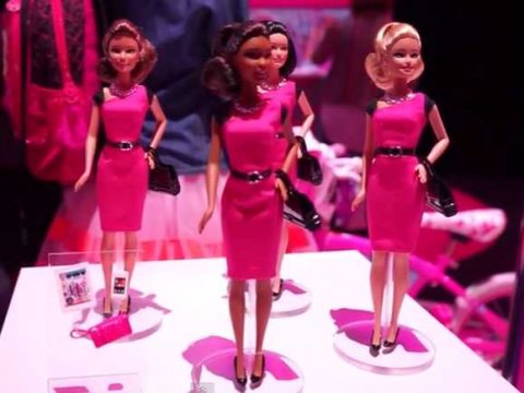 Barbie recepcionista sales