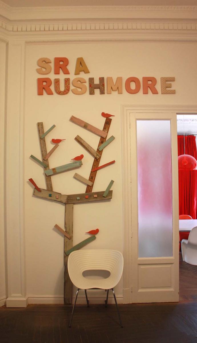 Asi son las oficinas de Sra Rushmore en Madrid