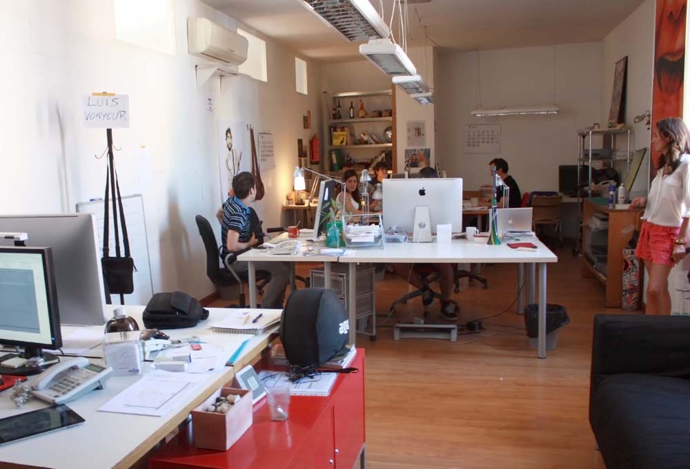 Asi son las oficinas de Sra Rushmore en Madrid