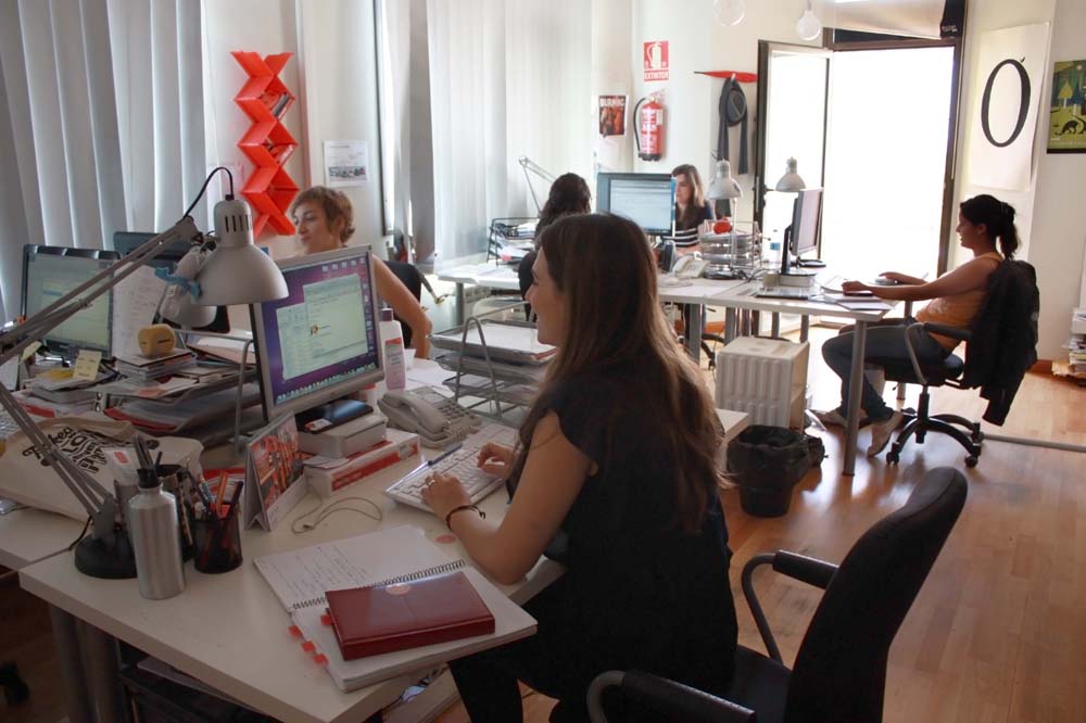 Asi son las oficinas de Sra Rushmore en Madrid