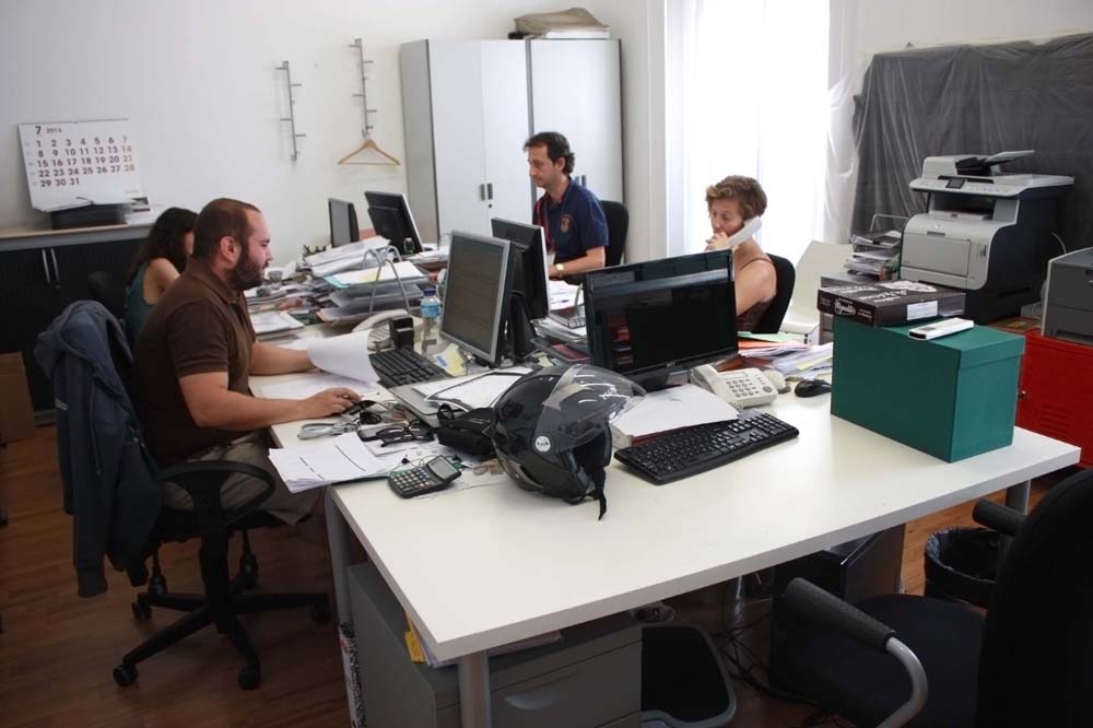 Asi son las oficinas de Sra Rushmore en Madrid