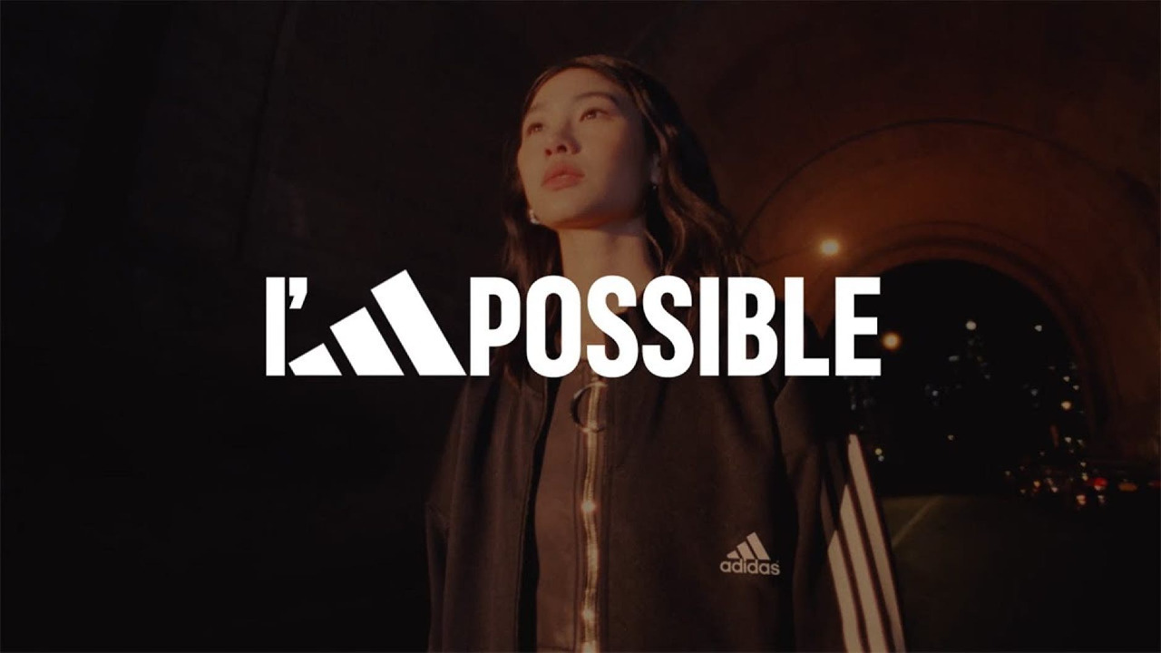 Adidas transforma “Impossible” “I'm possible”