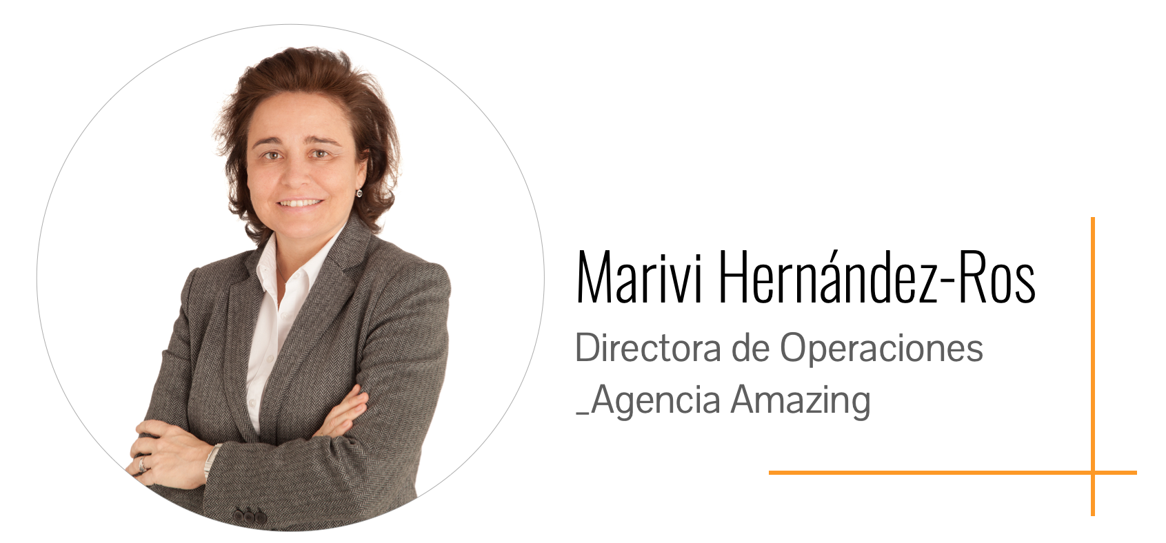 Marivi Hernández-Ros, Directora de Operaciones de Amazing