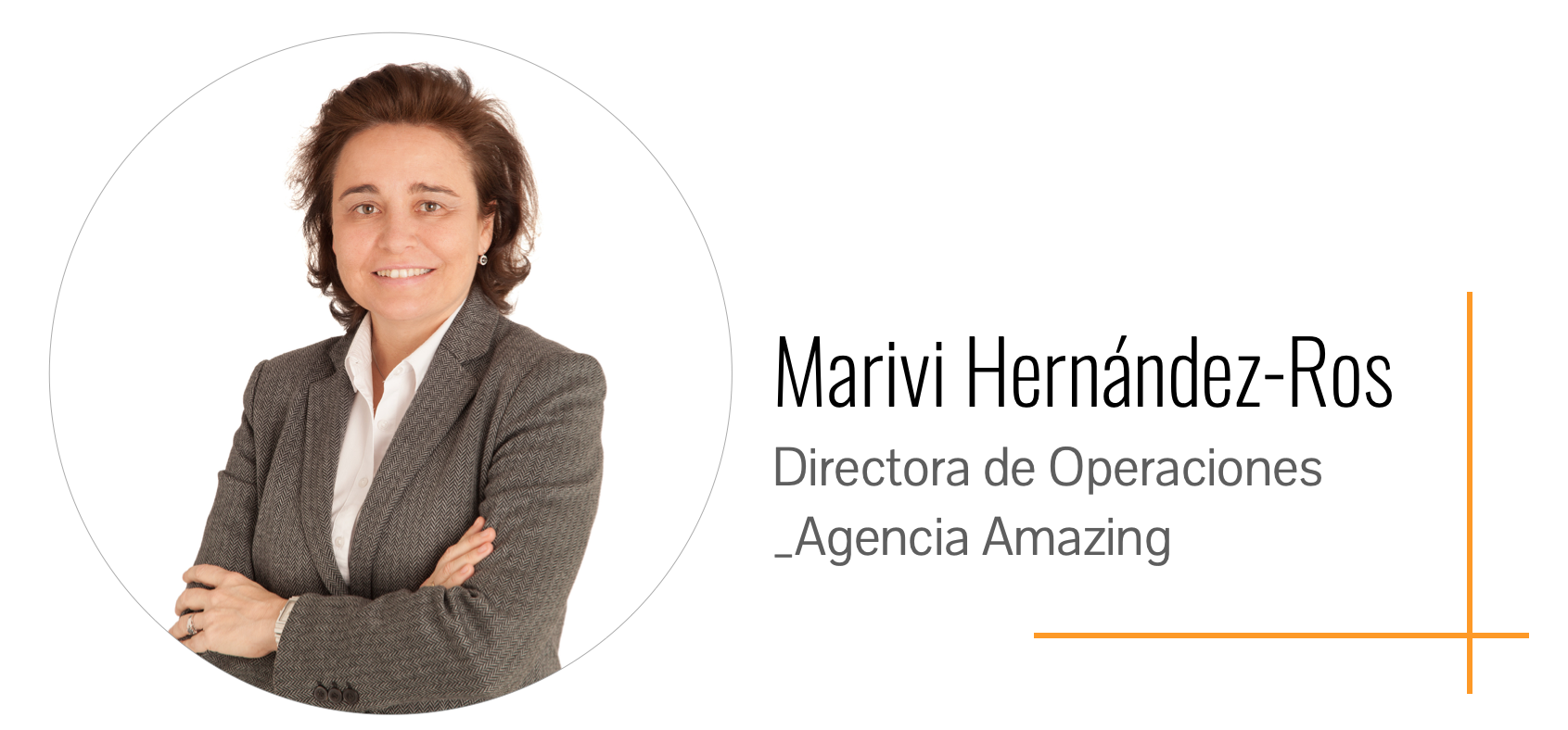 Marivi Hernández-Ros, Directora de Operaciones de Agencia Amazing