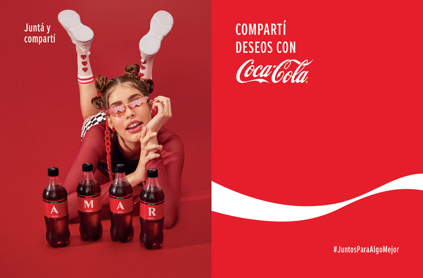 Coca-Cola Argentina al alfabeto para sentimientos positivos