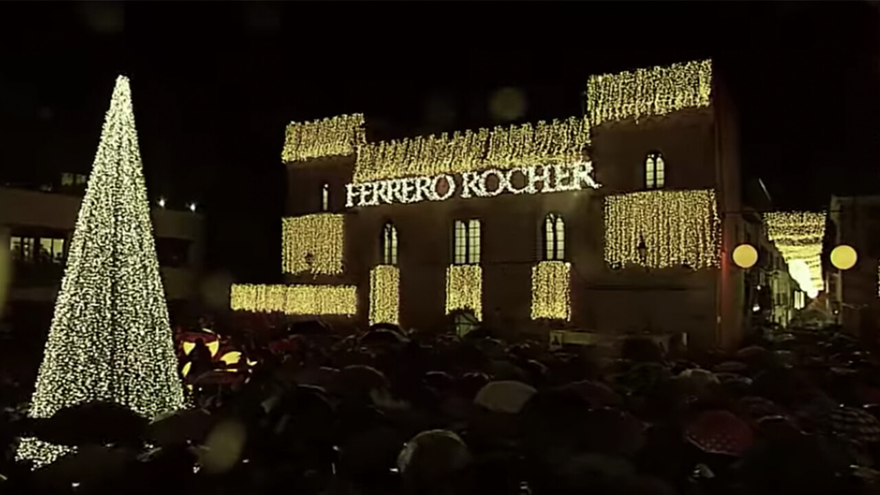 anuncio navidad ferrero rocher