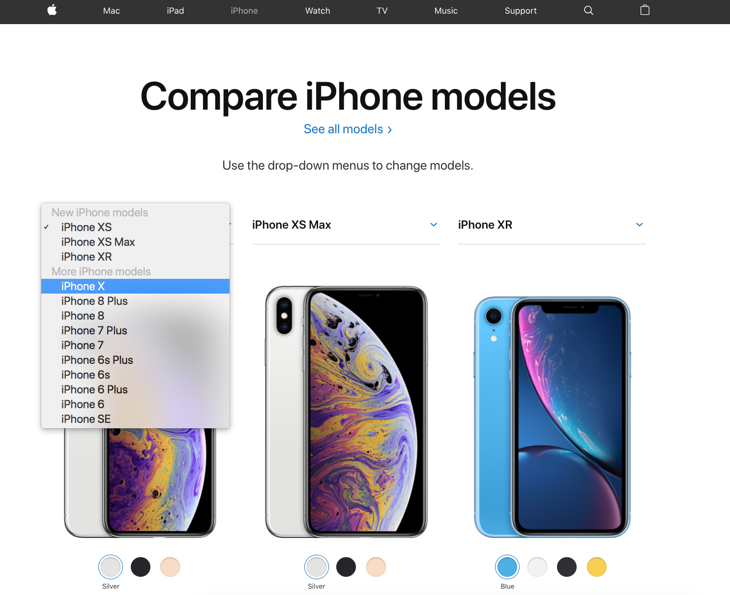 apple-comparar-iphone