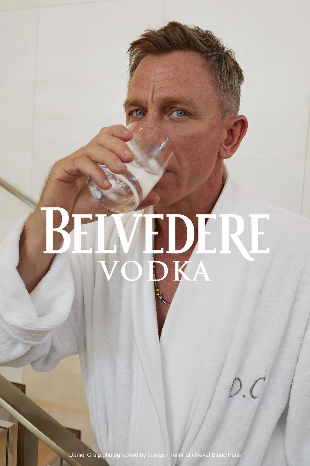 Daniel Craig en la campaña de vodka Belvedere