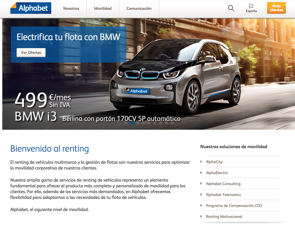 BMW Alphabet