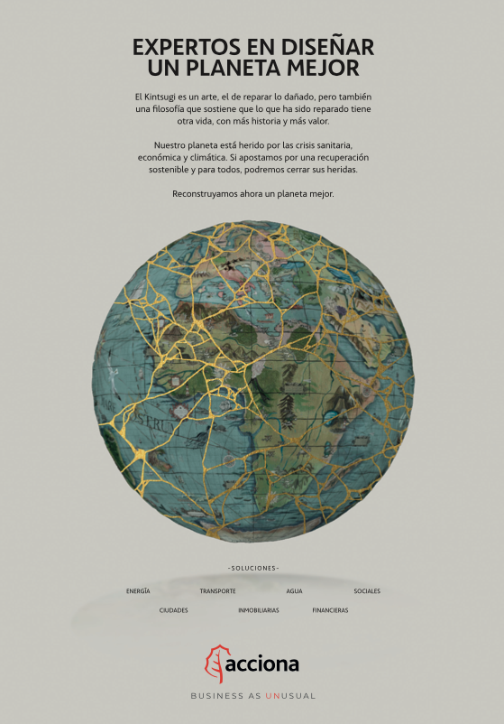 Gráfica campaña Acciona