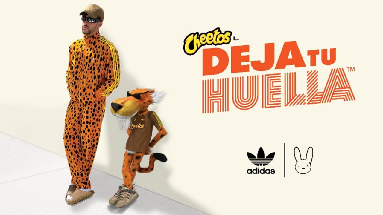 Real evitar tornado Cheetos y Bad Bunny lanzan una colección de ropa con Adidas