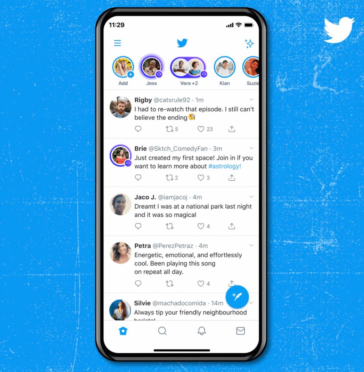 Identificación de los Spaces en Twitter
