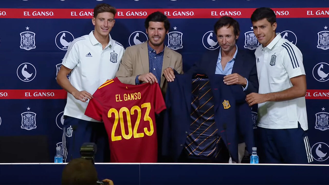 El Ganso vestirá a la Selección Española de Fútbol