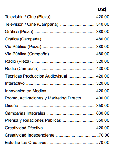 El FIAP abre plazo para inscribir piezas por un precio medio de 393 dólares-inscripcion-precio-festivales