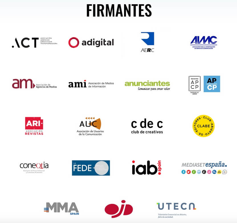 Firmantes del Manifiesto