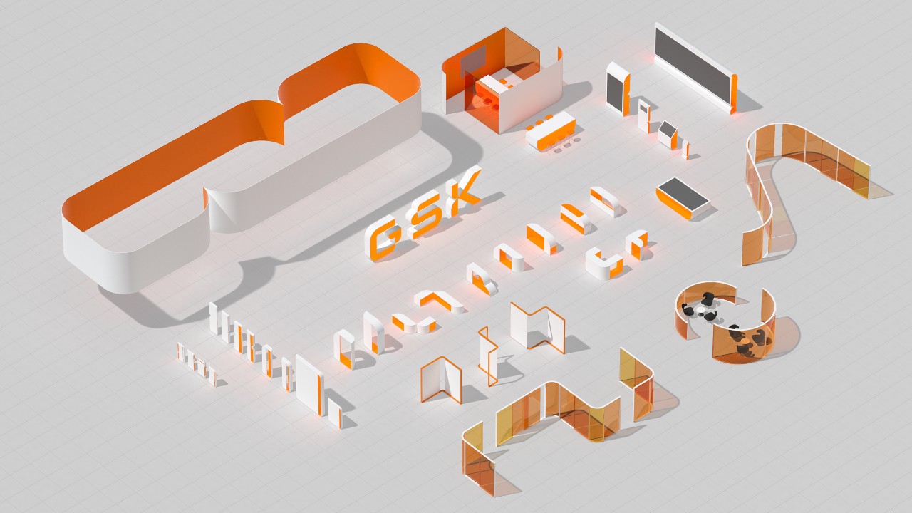 elementos de la identidad de GSK