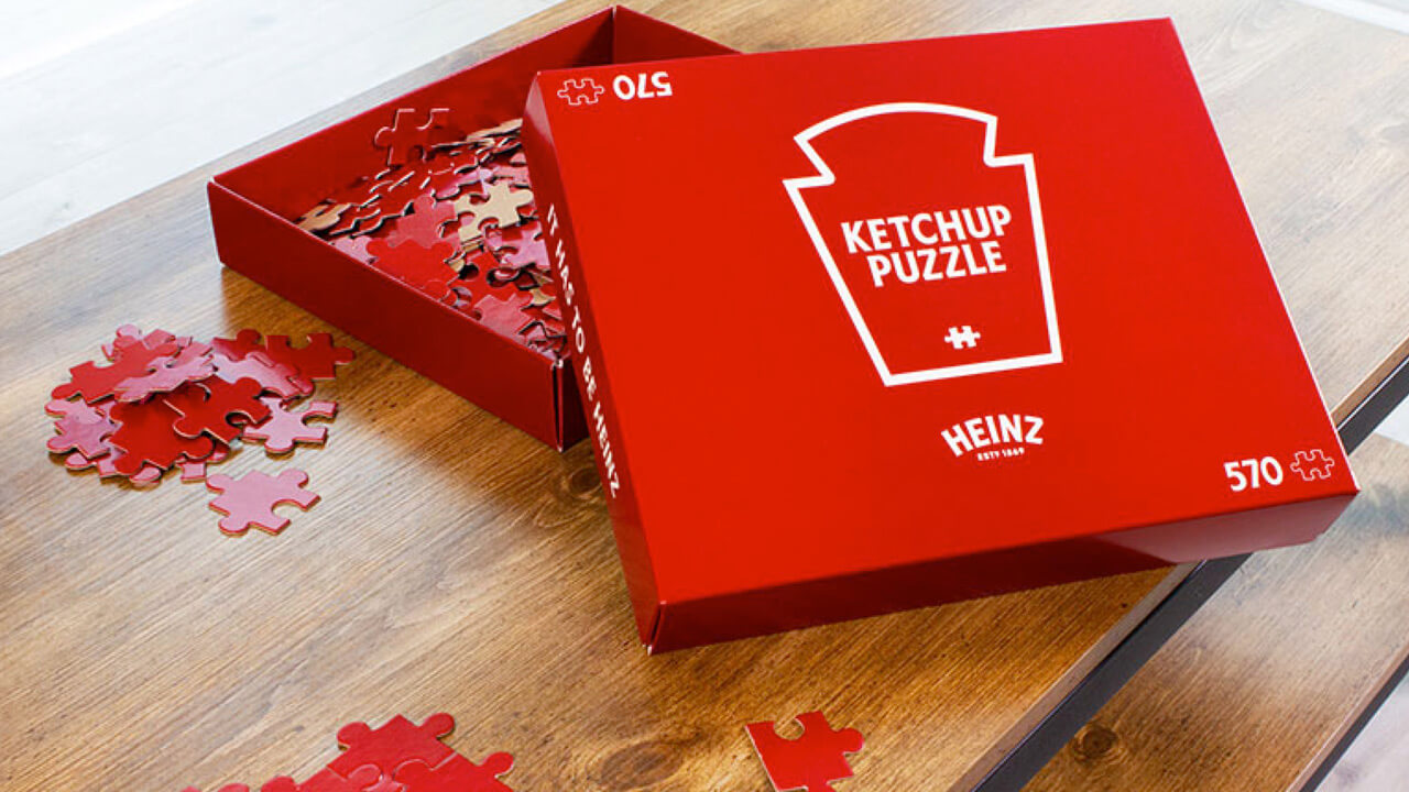 en progreso factible subtítulo Heinz y McDonald's crean puzzles para amenizar la cuarentena