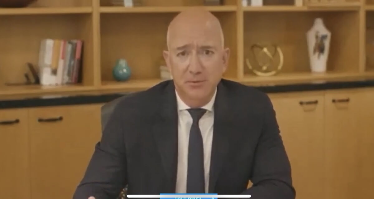 Jeff Bezos ante el Comité Antimonopolio