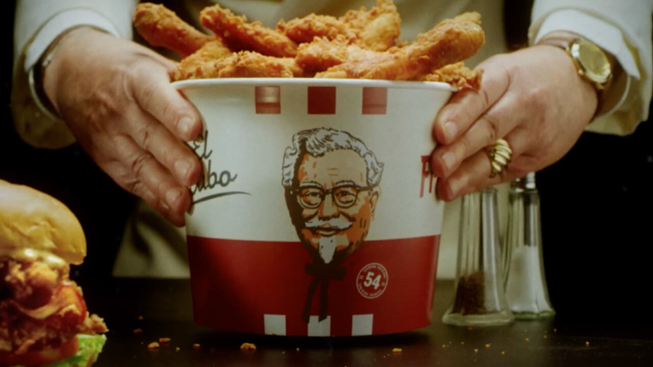 KFC saca su lado más vintage para promocionar su receta original