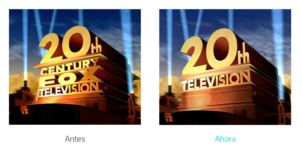 Evolución de los logotipos de 20th Television