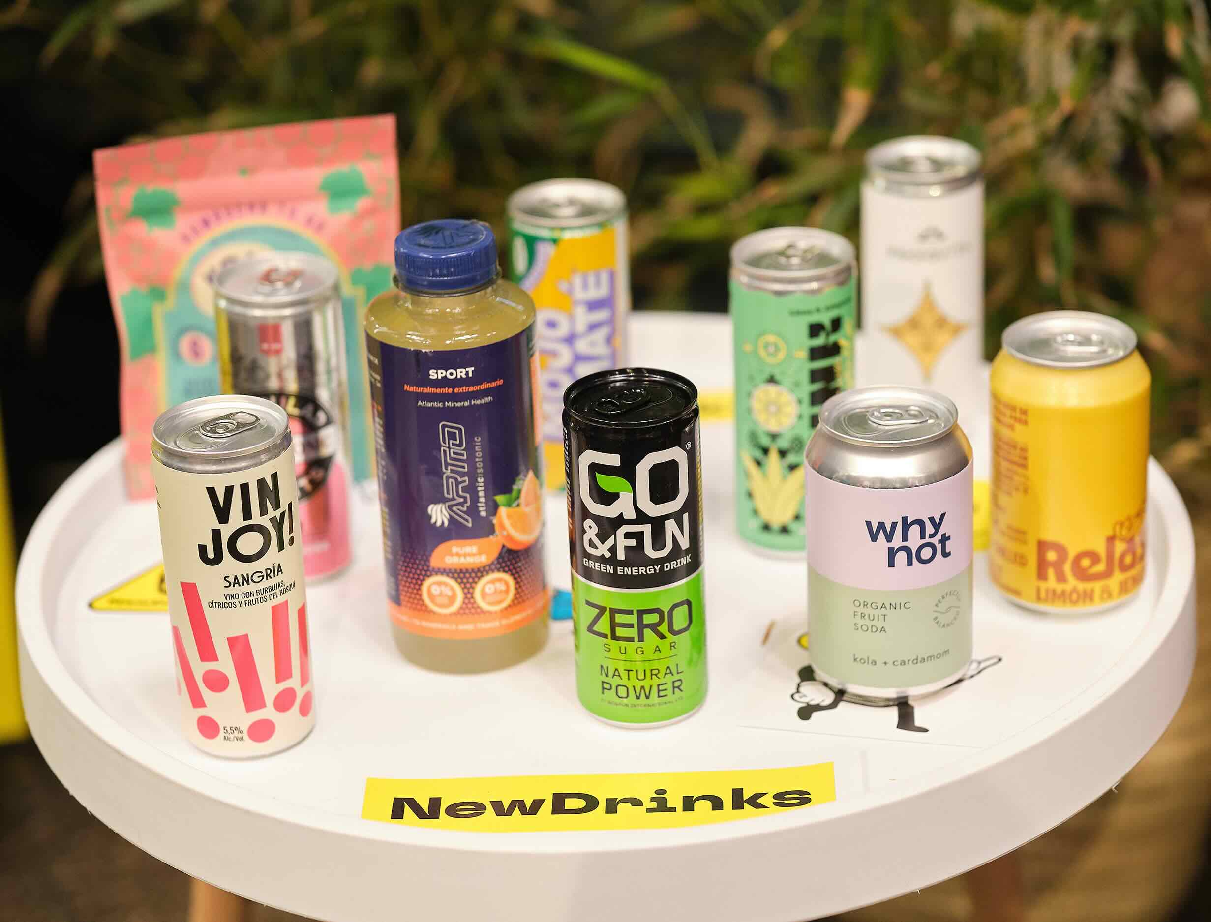 Marcas que forman parte del marketplace New Drinks