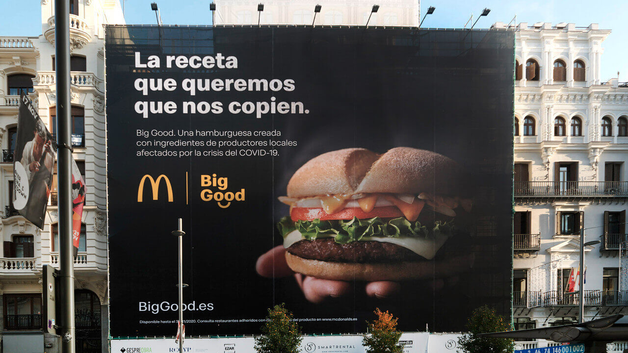 Lona de McDonald's