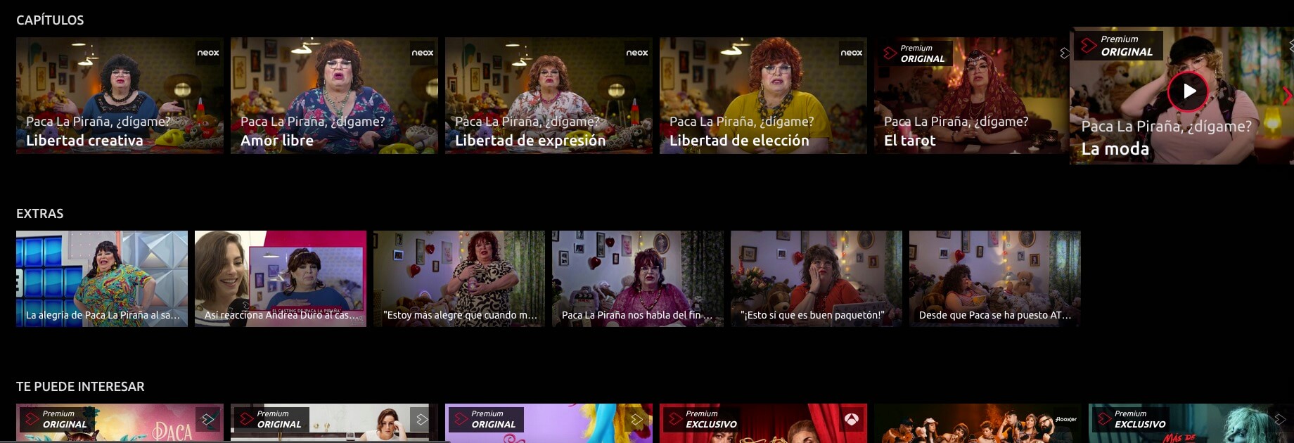 Microsite de Paca La Piraña