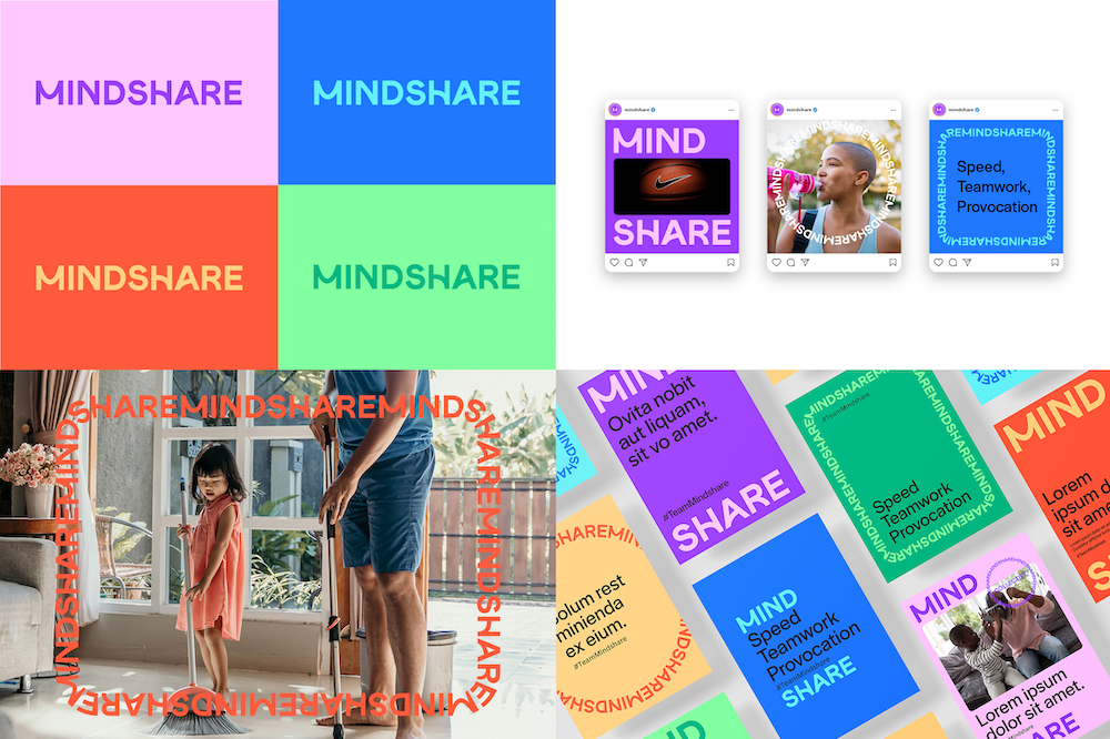 Aplicaciones del logotipo de Mindshre