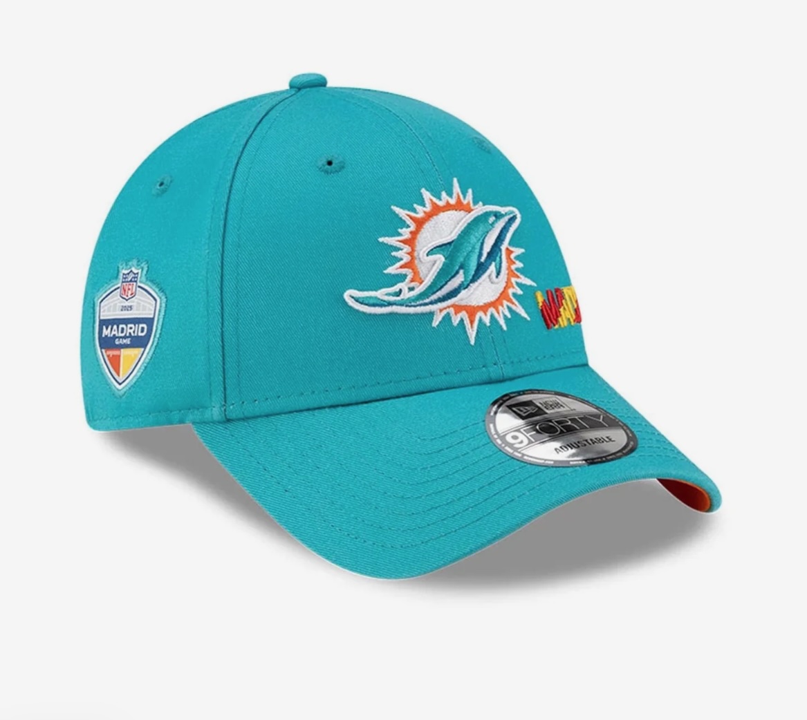 Gorra de Miami Dolphins de la marca New Era
