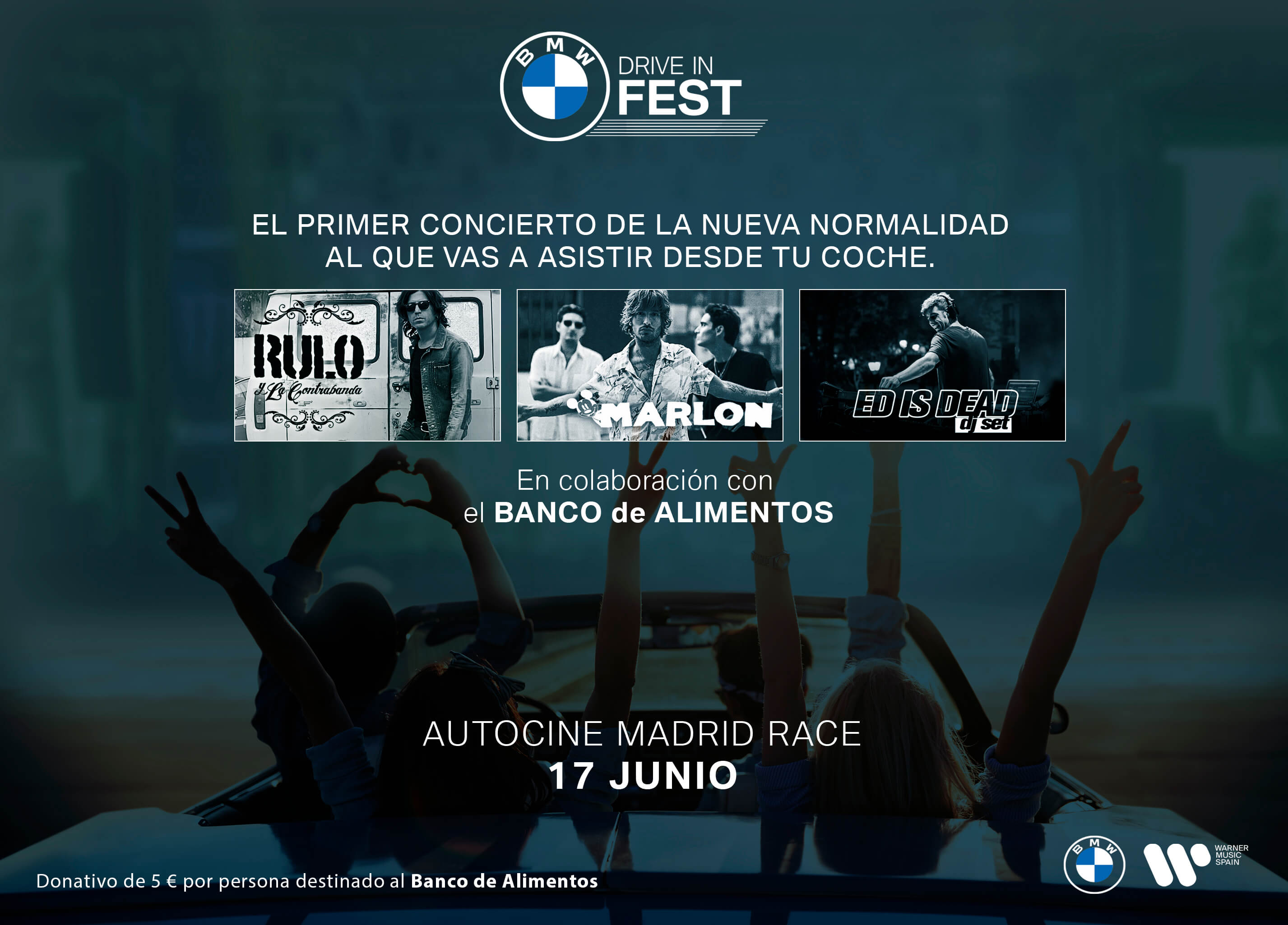 Concierto BMW Drive-In Fest