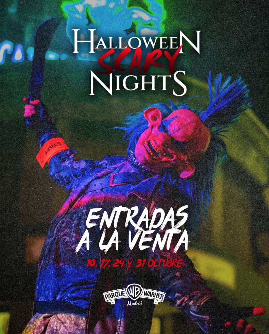 Imagen promocional de Parque Warner para Halloween