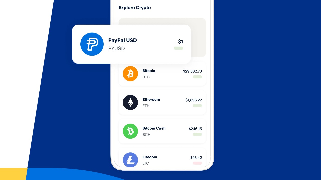 PayPal lanza su propia criptomoneda respaldada por depósitos en dólares