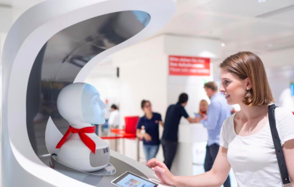 Robot de atención al cliente - Deutsche Bahn