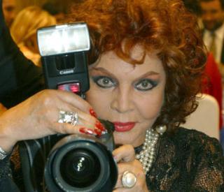 Sara con la cámara