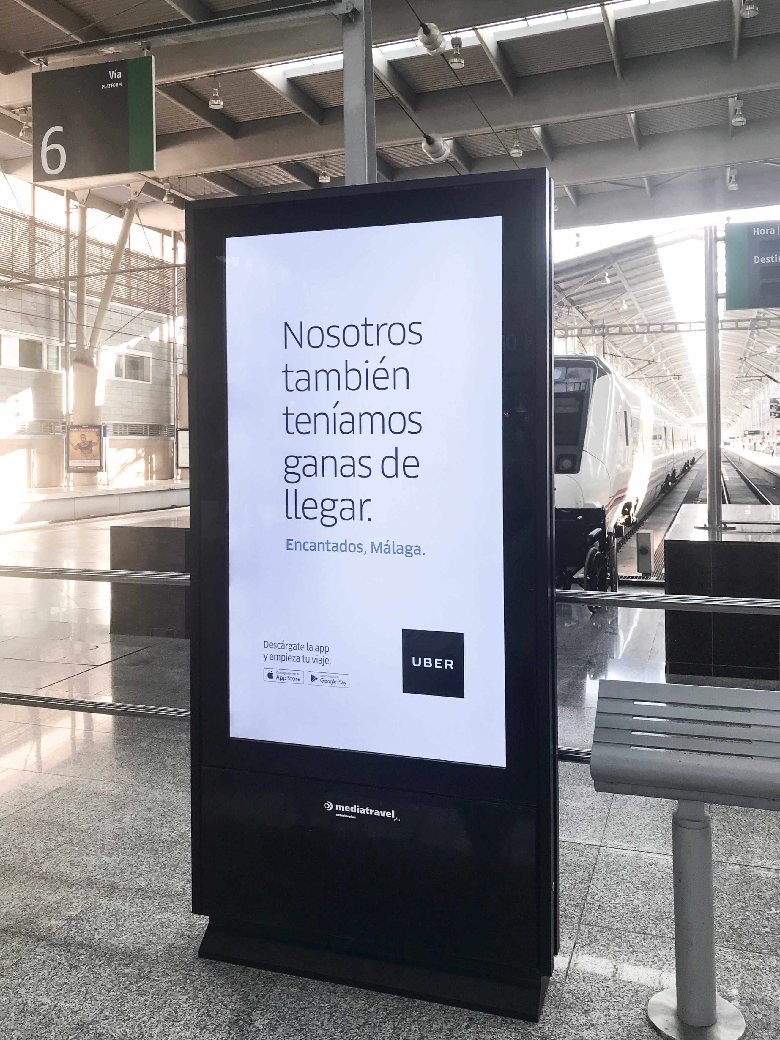Uber llega a Málaga con campaña