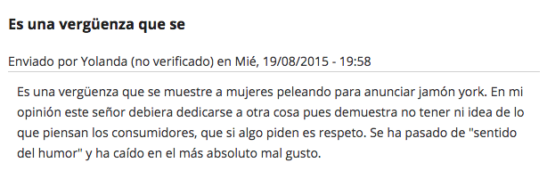 Vergüenza
