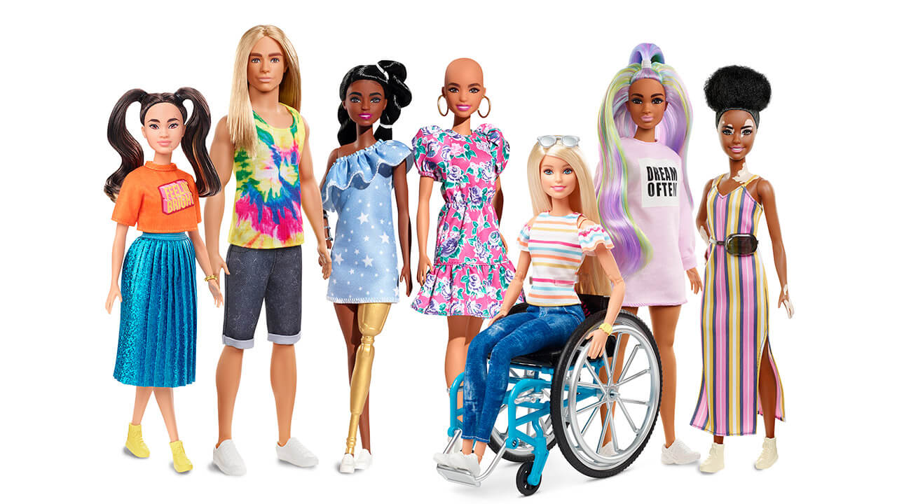 Barbie lanza una colección de muñecas más cercanas a la realidad