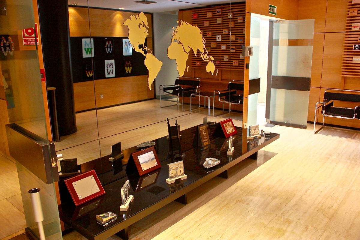 Así son las oficinas de McCann en Madrid hall-mccann